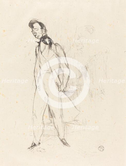 Adolphe or the Sad Young Man (Adolphe ou le jeune homme triste), 1894. Creator: Henri de Toulouse-Lautrec.