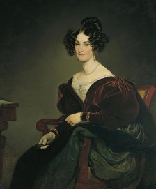 Amalie Klein, 1834. Creator: Friedrich von Amerling.