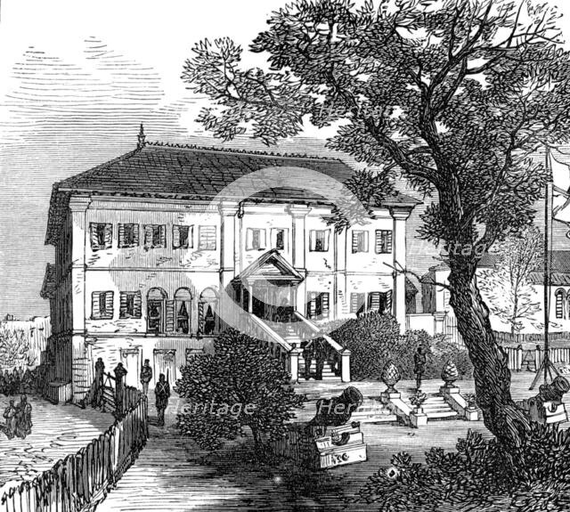 Government House, Cape Coast, 1874. Creator: Unknown.