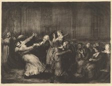 Dance in a Madhouse, 1917. Creator: George Wesley Bellows.