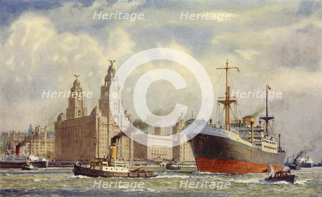 'One of Britain's Sea Gateways', c1948. Creator: Unknown.