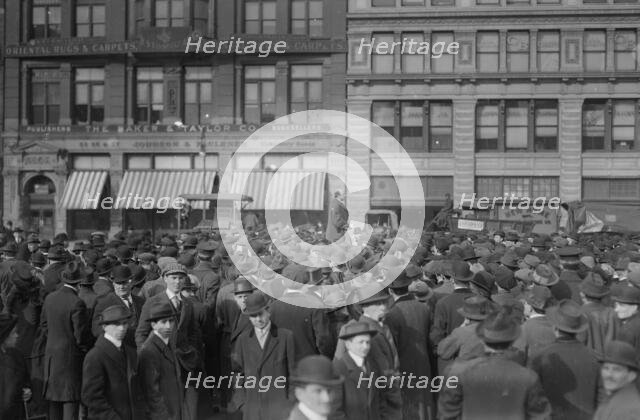 Anarchists, Union Sq., 1914. Creator: Bain News Service.