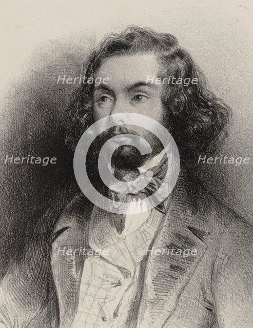 Portrait of the composer Félicien David (1810-1876).