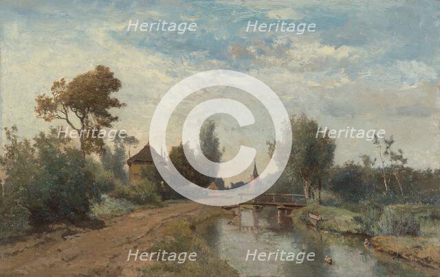 Landscape near Kortenhoef, 1877. Creator: Paul Joseph Constantin Gabriel.