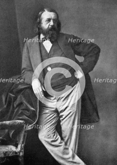Theophile Gautier, French poet, dramatist, novelist, journalist, and literary critic, 19th century. Artist: Unknown