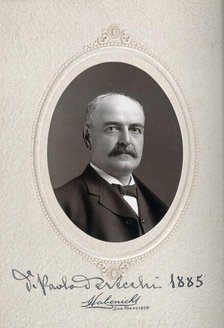 Paolo de Vecchi, 1885. Creator: Habenichs.