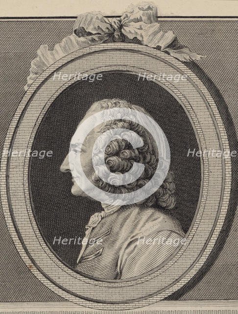 Portrait of the composer Jean-Philippe Rameau (1683-1764). Creator: Anonymous.