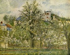 'Kitchen-Garden with Flowering Fruit-Trees', 1877, (1939).  Creator: Camille Pissarro.