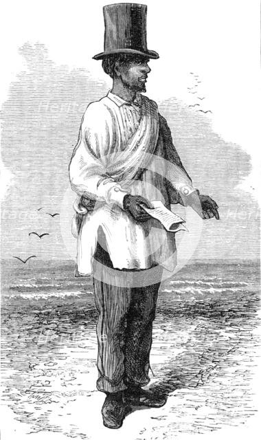 Hova Beach Governor at Morondova, Madagascar, 1881. Creator: Unknown.