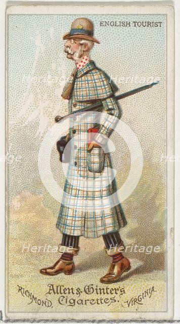 English Tourist, from World's Dudes series (N31) for Allen & Ginter Cigarettes, 1888. Creator: Allen & Ginter.