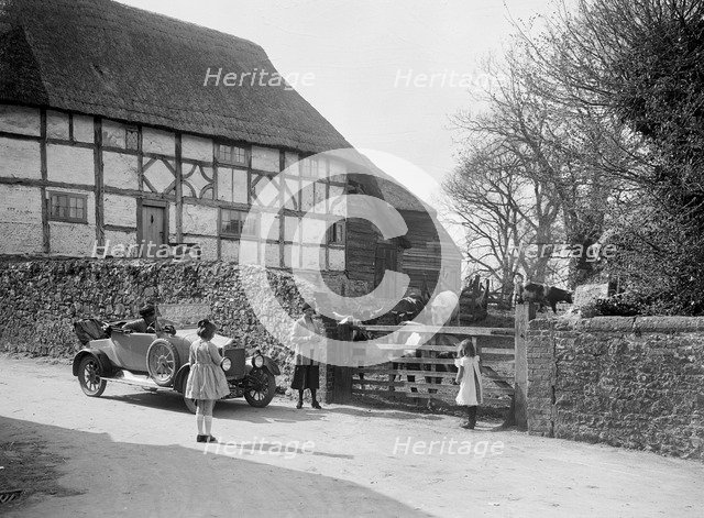 Calcott open tourer, Wantage, Oxfordshire, c1920s. Artist: Bill Brunell.