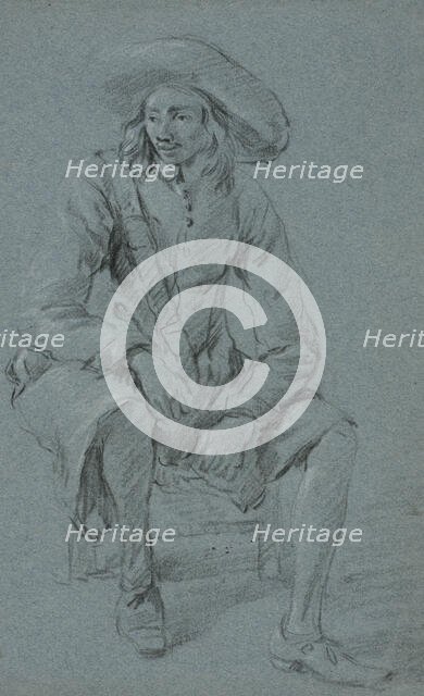 Sitting soldier. Creator: Jan Asselijin.