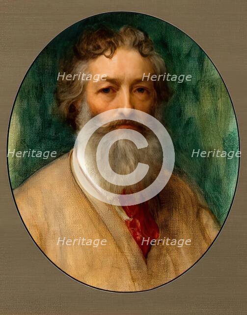 Lord Frederic Leighton, Self Portrait, 1882. Creator: Frederic Leighton.