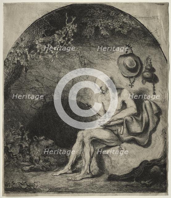 St. Jerome in Penitence, 1644. Creator: Ferdinand Bol (Dutch, 1616-1680).