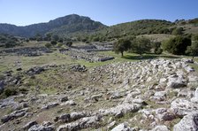 The bouleuterion at Kassope, Greece. Artist: Samuel Magal