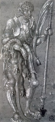 'St George', c1504-1553. Artist: Lucas Cranach the Elder