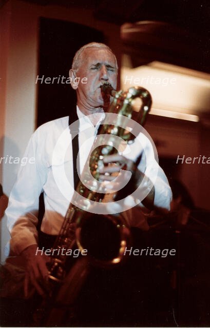 Jim Wallace, All Star Crescendo Swing Band, Bournemouth 2007. Creator: Brian Foskett.