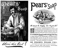 Advertisement for Pears' Soap, 1895. Creator: Unknown.