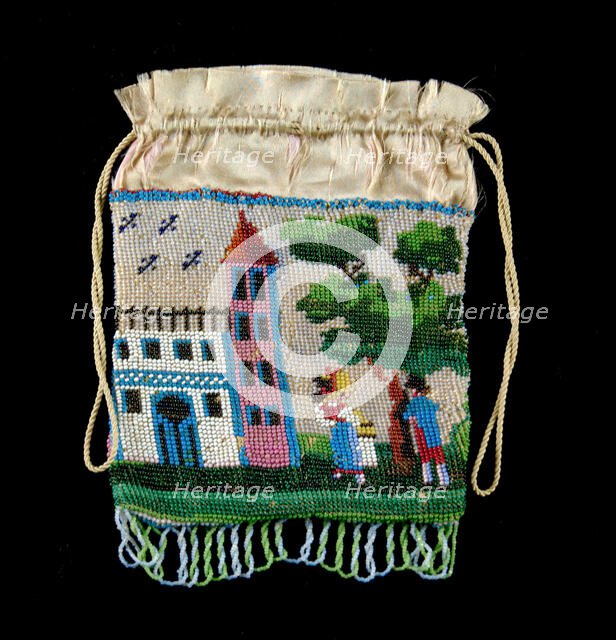 Pouch, American, 1830-60. Creator: Unknown.