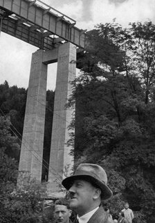 The bridge over the Mangfall River valley, south-east of Munich, Germany, 1935. Artist: Unknown