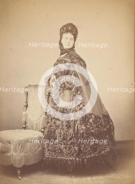 Le Caracul (L'Astrakhan), 1860s. Creator: Pierre-Louis Pierson.