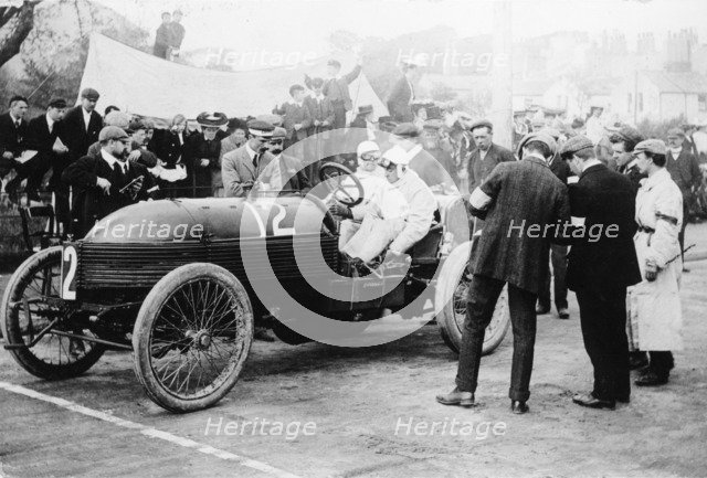 Napier L48 racing car, (c1905?). Artist: Unknown