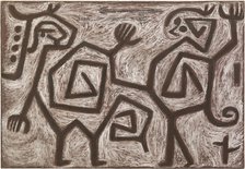 Squabble Duet , 1938. Creator: Klee, Paul (1879-1940).