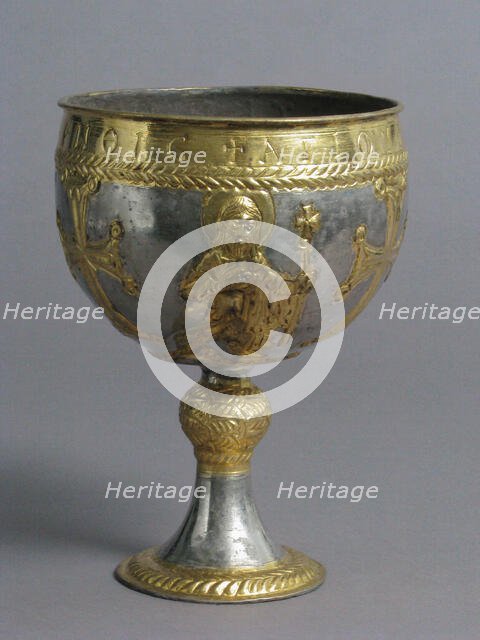 The Attarouthi Treasure - Chalice, Byzantine, 500-650. Creator: Unknown.