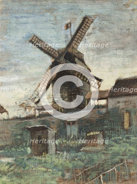 Le Moulin de Blute-fin, 1886.
