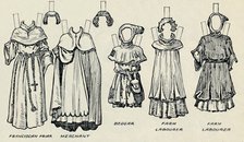 'The Great Gallery of British Costume: Varied Dresses Worn in Norman Times', c1934. Artist: Unknown.