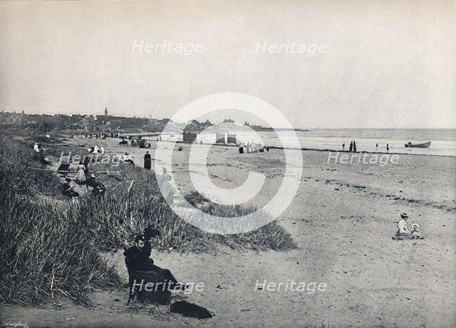 'Carnousetie - The Town and the Beach', 1895. Artist: Unknown.