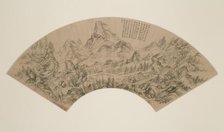 Mount Langya, Qing dynasty (1644-1911), 18th century. Creator: Dong Bangda.