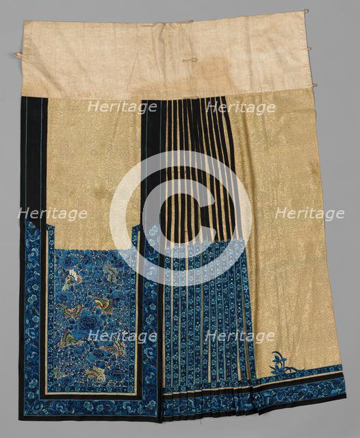 Skirt (Part 1), late 1870s - early 1880s. Creator: Unknown.