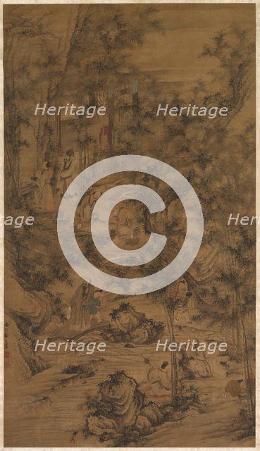 The Seven Worthies of the Bamboo Grove, 1644-1911. Creator: Unknown.