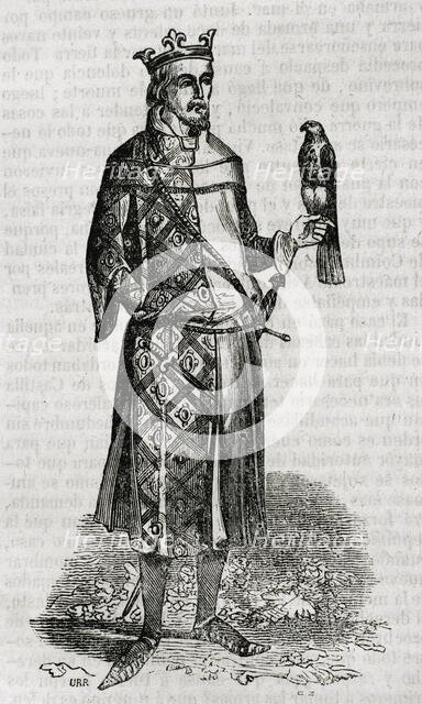 Juan I of Aragon, 1852.  Creator: Unknown.