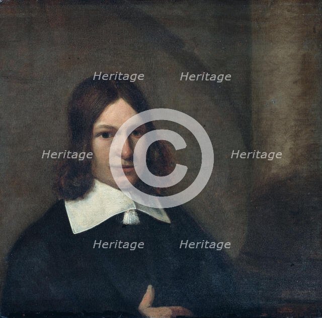 Portrait of a 19-year-old man. (Self-Portrait), 1648-1649 . Creator: Hooch, Pieter, de (1629-1684).