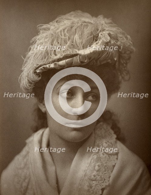 Lucy Buckstone, British actress, 1884.  Artist: St James's Photographic Co