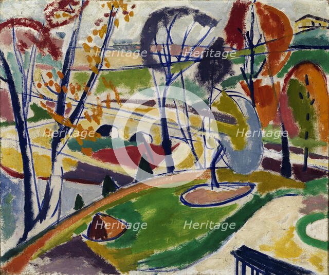 Décor Plat, 1915. Creator: H Lyman Sayen.