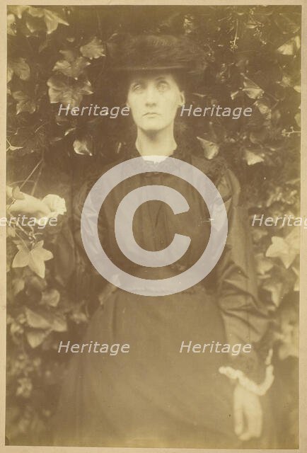 Mrs. Herbert Duckworth, 1874. Creator: Julia Margaret Cameron.