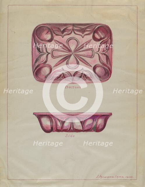 Preserve Dish, 1936. Creator: J. Howard Iams.