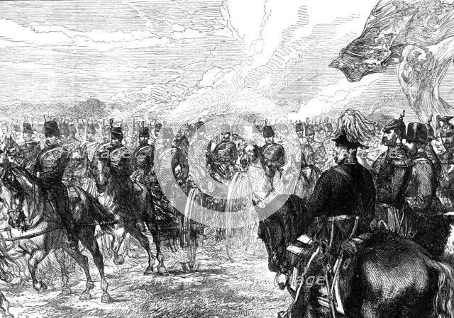 The Emperor of Russia at Woolwich, 1874. Creator: Unknown.