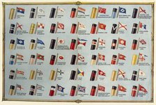 'House Flags and Funnels of Passenger Steamship Lines', c1930. Creator: Unknown.