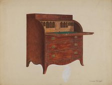 Secretary, 1937. Creator: Bernard Krieger.