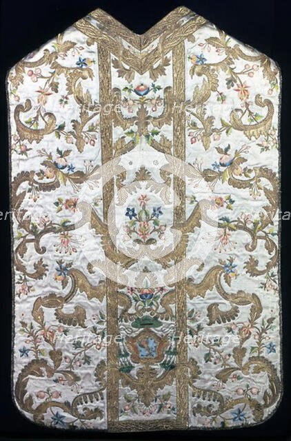 Chasuble, Italy, 1700/50. Creator: Unknown.