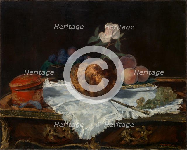 The Brioche, 1870. Creator: Edouard Manet.