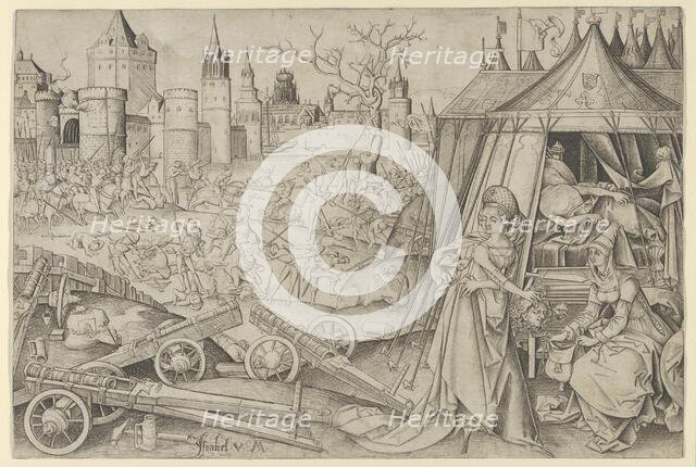 Judith with the Head of Holophernes,.n.d. Creator: Israhel van Meckenem.