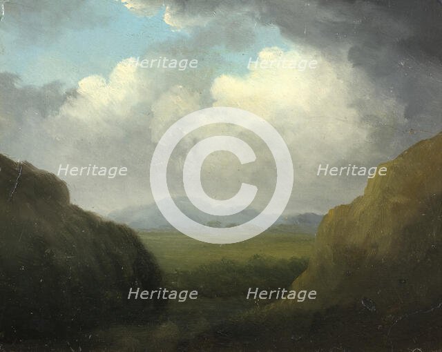 Landscape Sketch. Creator: Manner of Pehr Gustaf von Heideken.