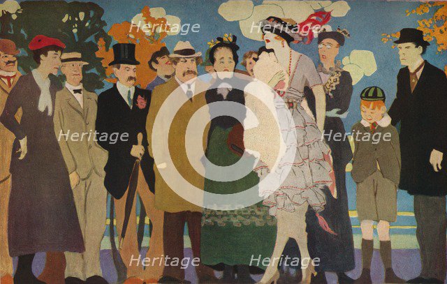 Some Foxes and a Grape, c1887-1924, (1924). Artist: Reginald Edward Higgins