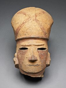 Head of a Warrior, 6th century Kofun period (mid 3rd-6th century A.D.). Creator: Unknown.