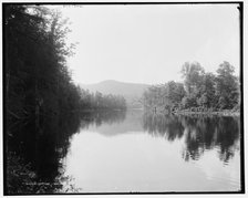Sapphire Lake, Sapphire, N.C., (1902?). Creator: William H. Jackson.